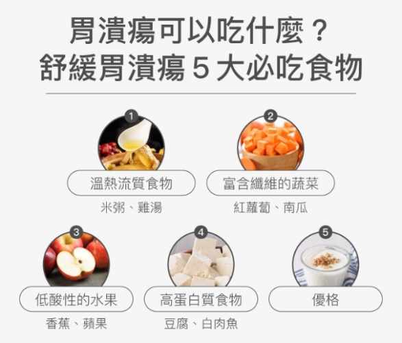 胃潰瘍吃什麼養胃
